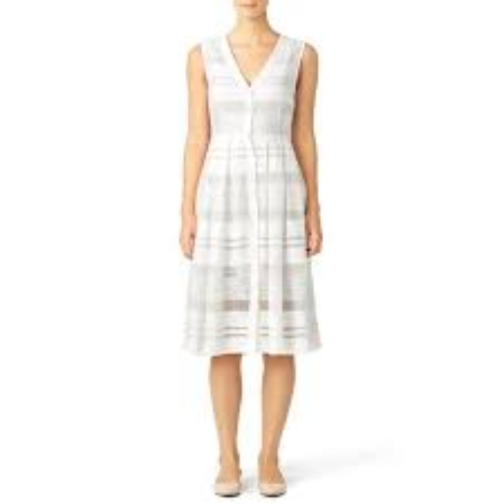 Erin Erin Fetherston Sheer Striped Dakota Dress